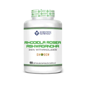RHODIOLA ROSEA + ASHWAGANDHA .
