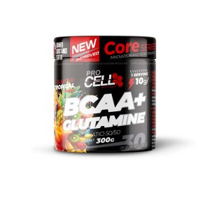 BCAA + GLUTAMINA 300G - PRO CELL