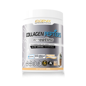 COLLAGEN PEPTIDES + CREATINE FRAPPUCCINO - 300G IOGENIX