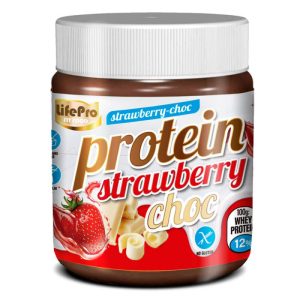 Life Pro Fit Food Protein Cream Strawberry Choc 250g