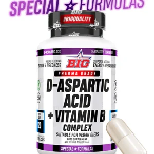 D-ASPARTIC A. +B COMPLEX - 120CAPS