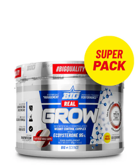 REAL GROW 240 CAPS SUPER PACK