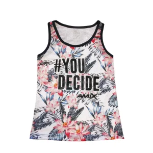 Camiseta mujer basket rosas “You Decide” – Amix™