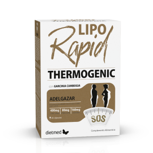 LIPORAPID THERMOGENIC 30 capsulas vegetales